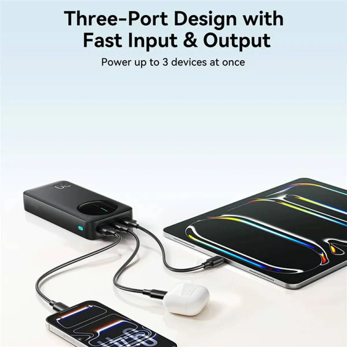 باور بانك JOYROOM JR-PBF14 Pro بسعة 20000mAh وشحن سريع 22.5W PD/QC - Image 3