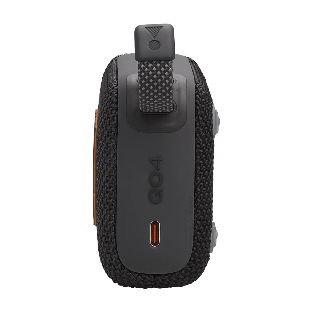 JBL Go 4 Ultra-Portable Waterproof & Dustproof Bluetooth Speaker, Black [JBLGO4BLK] - Thumbnail 4