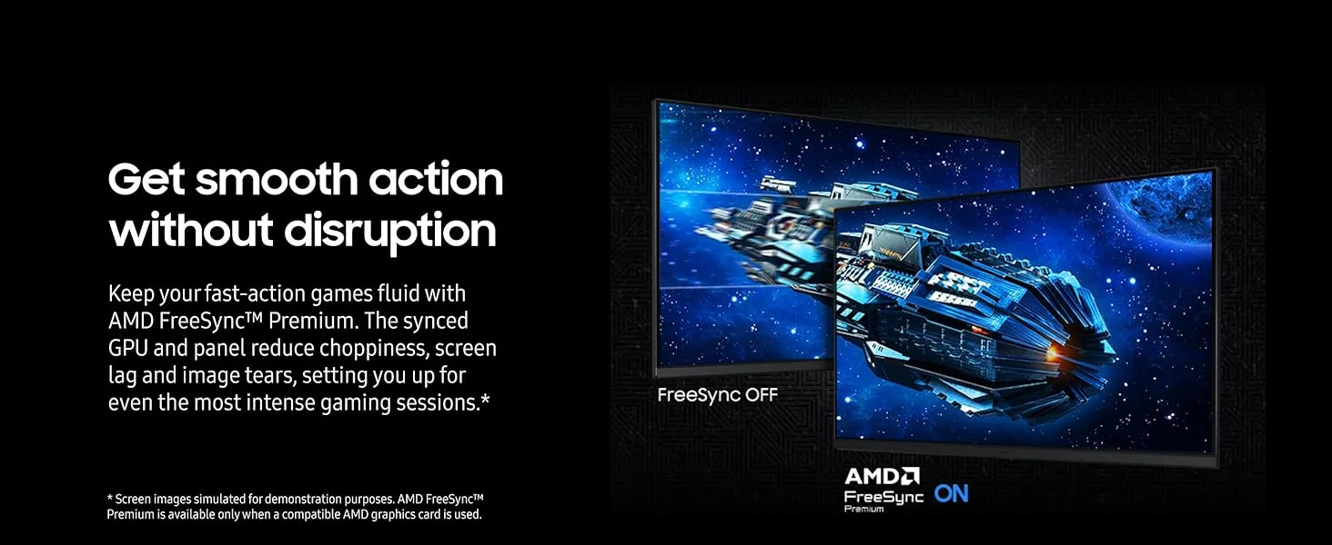Samsung Odyssey G5 G53F 27-Inch QHD IPS Gaming Monitor, 200Hz, 1ms - Thumbnail 14