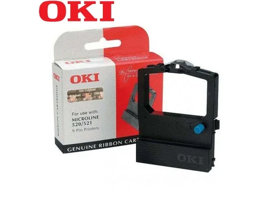 شريط طابعة OKI 590/591 أصلي باللون الأسود - Image 2