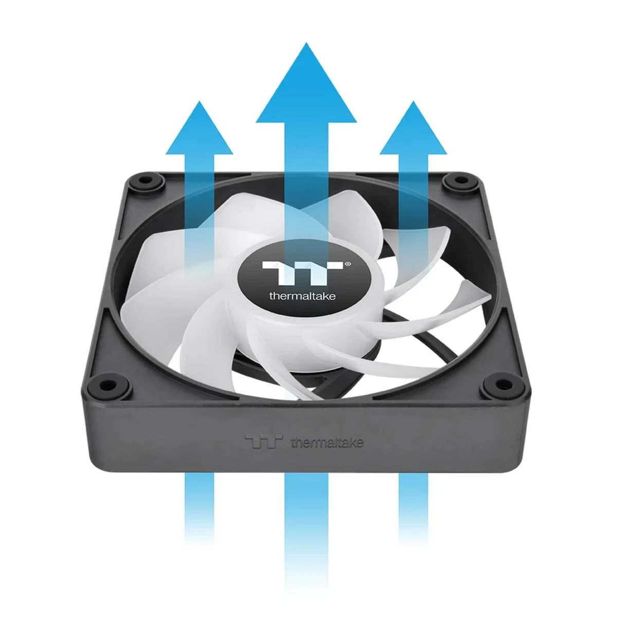 مروحة تبريد PC عكسية Thermaltake CT140 EX ARGB حزمة 3 مراوح 140 مم - Thumbnail 4