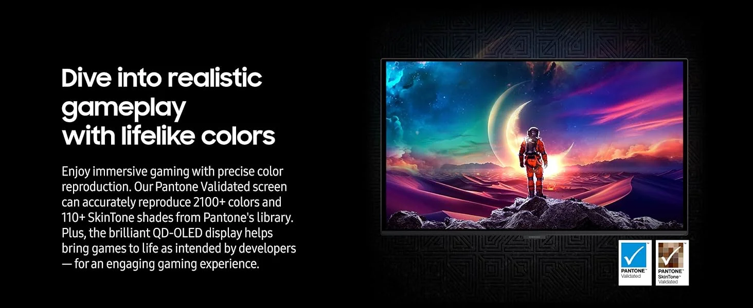 شاشة ألعاب Samsung Odyssey G5 G50SF OLED مقاس 27 إنش QHD، 180Hz، 0.03ms - Thumbnail 21