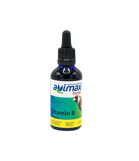 مكمل فيتامين ب للطيور AviMax Forte Vitamin B سائل 50 مل