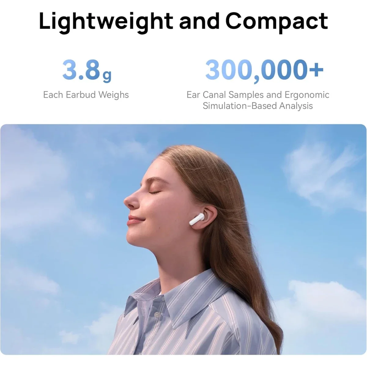 HUAWEI FreeBuds SE 2 Wireless Earbuds, 40-Hour Battery Life, White - Image 5