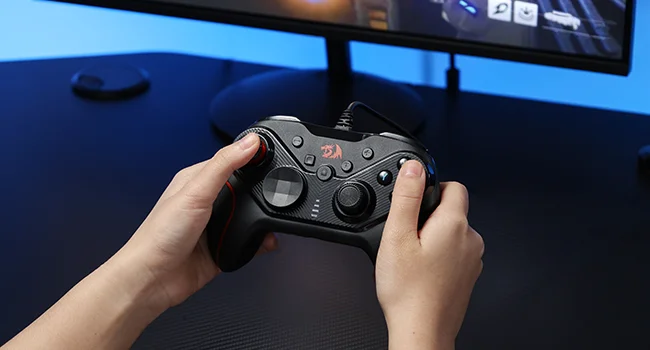 Redragon G710 Wired Gaming Controller for PC, Android & Nintendo Switch - Black - Thumbnail 10