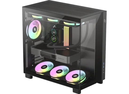 كمبيوتر ألعاب GTS 9700X بمعالج AMD Ryzen 7 9700X وكرت RTX 5060 ورام 16GB وSSD 1TB - Image 2