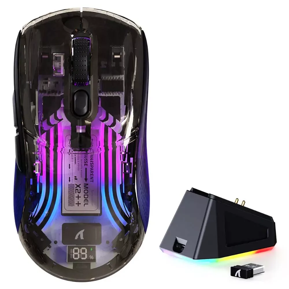 ATTACK SHARK X5 Wireless Gaming Mouse - White