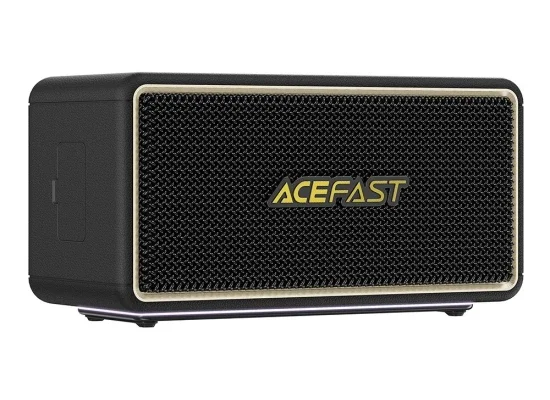 سماعة محمولة ACEFAST K3 Max بلوتوث 5.4 بصوت ستيريو 40 واط ومقاومة للماء IPX6، أسود - Image 8