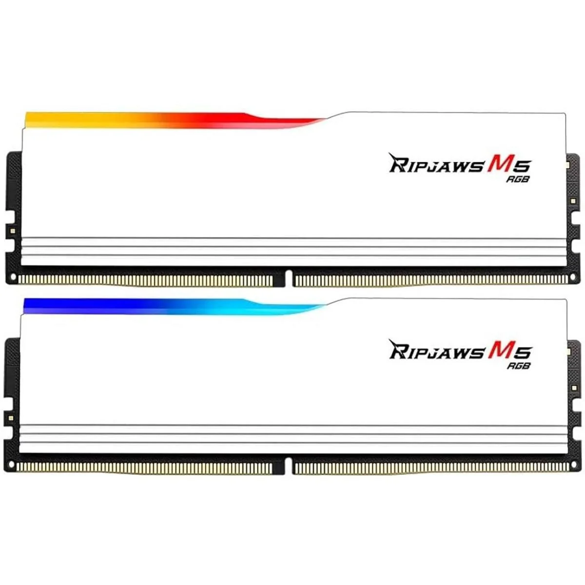 G.SKILL Ripjaws M5 RGB 32GB (2x16GB) DDR5 6000MT/s CL36 Memory Kit - White - Image 2