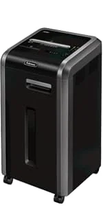 آلة تمزيق الورق Fellowes Powershred 125Ci بقص متقاطع 20 ورقة - Image 14