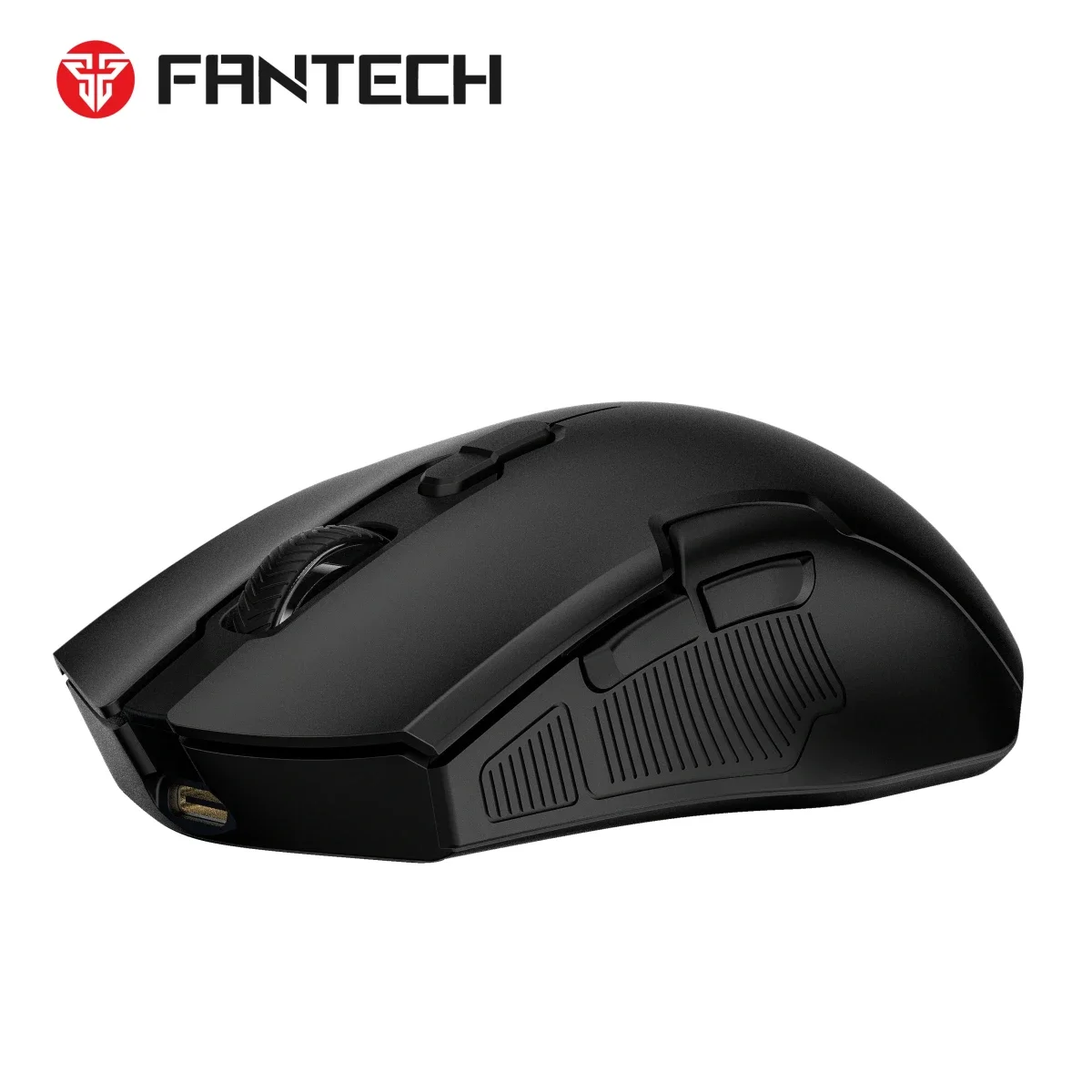 ماوس ألعاب لاسلكي Fantech بدقة 2400 DPI مع قاعدة شحن أسود Cruiser II WG11V2RD - Image 3