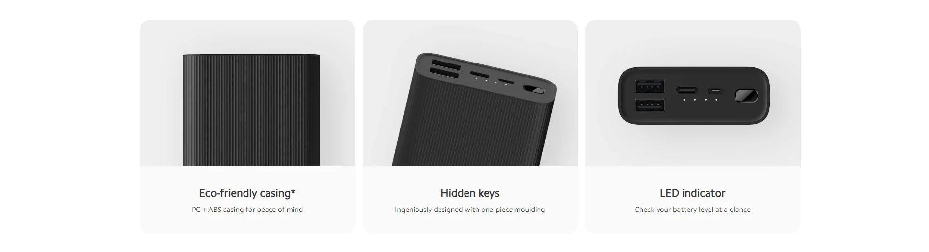 باور بانك Xiaomi Mi Power Bank 3 Ultra Compact 10000mAh BHR4412GL - Image 11