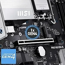 MSI PRO H810M-B mATX Motherboard LGA 1851 DDR5 PCIe 5.0 M.2 2.5G LAN - Thumbnail 16