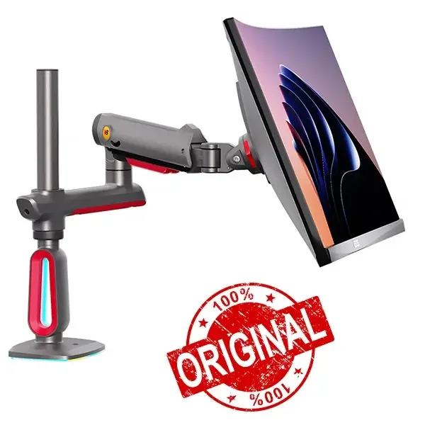North Bayou L70 Gaming RGB Monitor Arm Desk Mount for 32-inch to 60-inch Monitors - Image 2