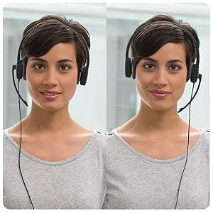 سماعة رأس Logitech H110 ستيريو سلكية مع ميكروفون - Thumbnail 9