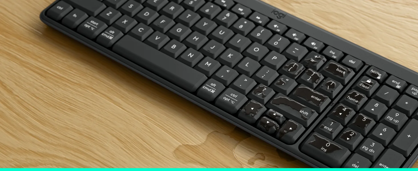 Logitech MK250 Bluetooth Keyboard & Mouse Combo, Arabic/English Layout, Graphite - Image 11