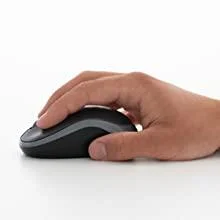 ماوس Logitech M185 لاسلكي USB مزدوج الاستخدام - رمادي - Thumbnail 6