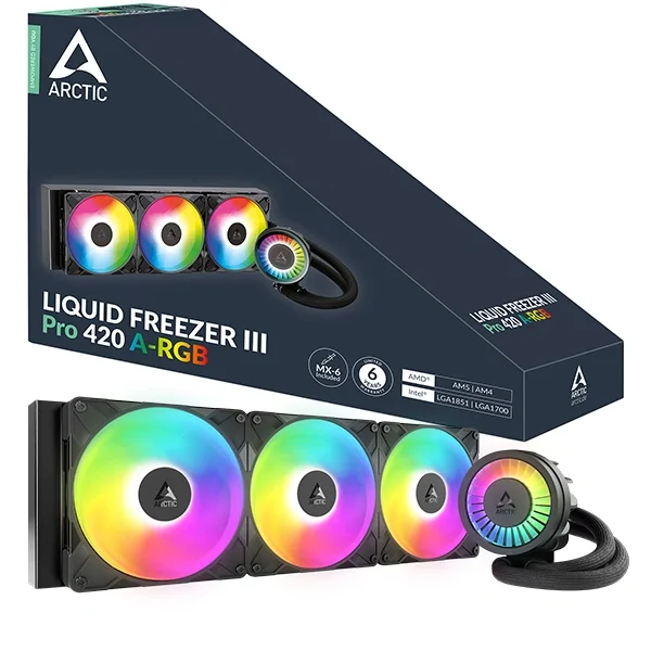 ARCTIC Freezer III Pro 420 A-RGB All-in-One CPU Liquid Cooler