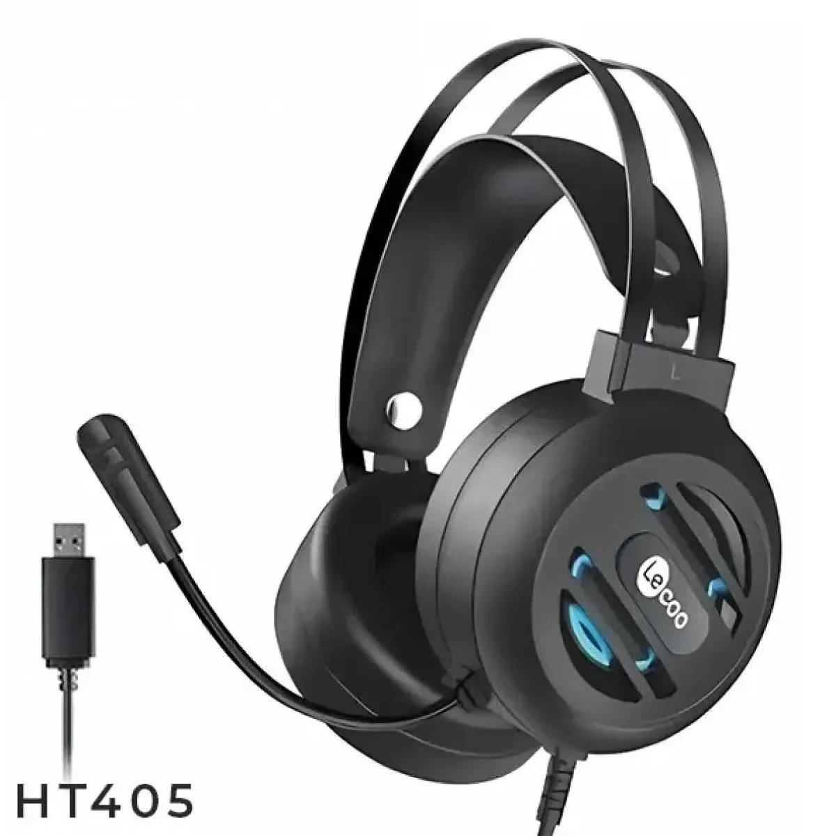 سماعة ألعاب Lecoo HT405 سلكية USB