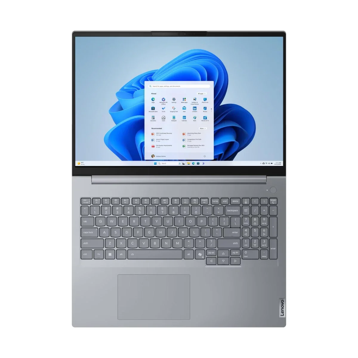 Lenovo ThinkBook 16 G9 IRL Business Laptop, Core 7 240H, 16GB RAM, 512GB SSD, 16-inch FHD+ IPS - Image 2