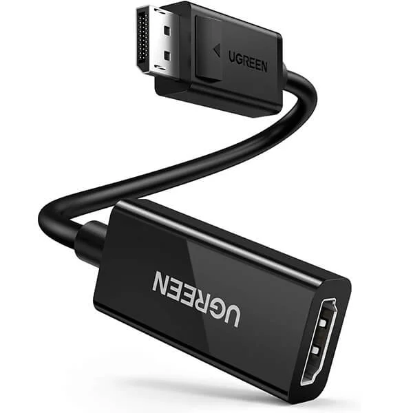 محول DisplayPort إلى HDMI Ugreen 40362 بدقة 1080P وتردد 60Hz - Image 1