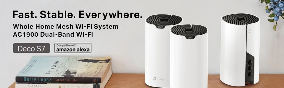نظام واي فاي Mesh منزلي كامل لتقوية الانترنت TP-LINK Deco S7 AC1900 ثلاثي الوحدات - Image 5
