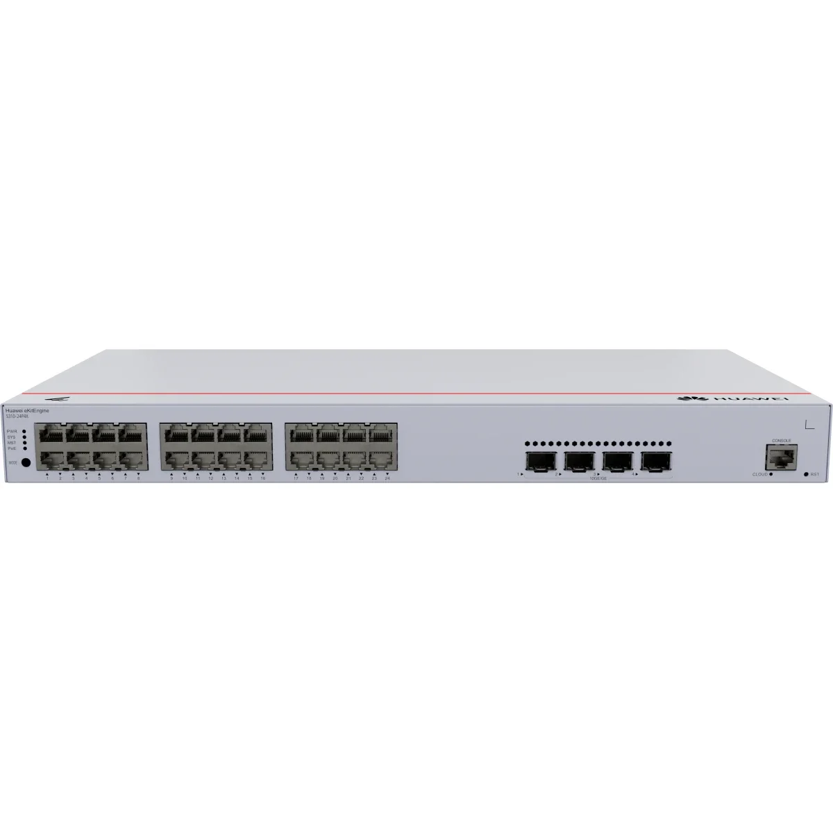سويتش HUAWEI eKit S310-24P4X مُدار L2+ 24 منفذ جيجابت PoE+ مع 4 منافذ 10GE SFP+ - Image 2