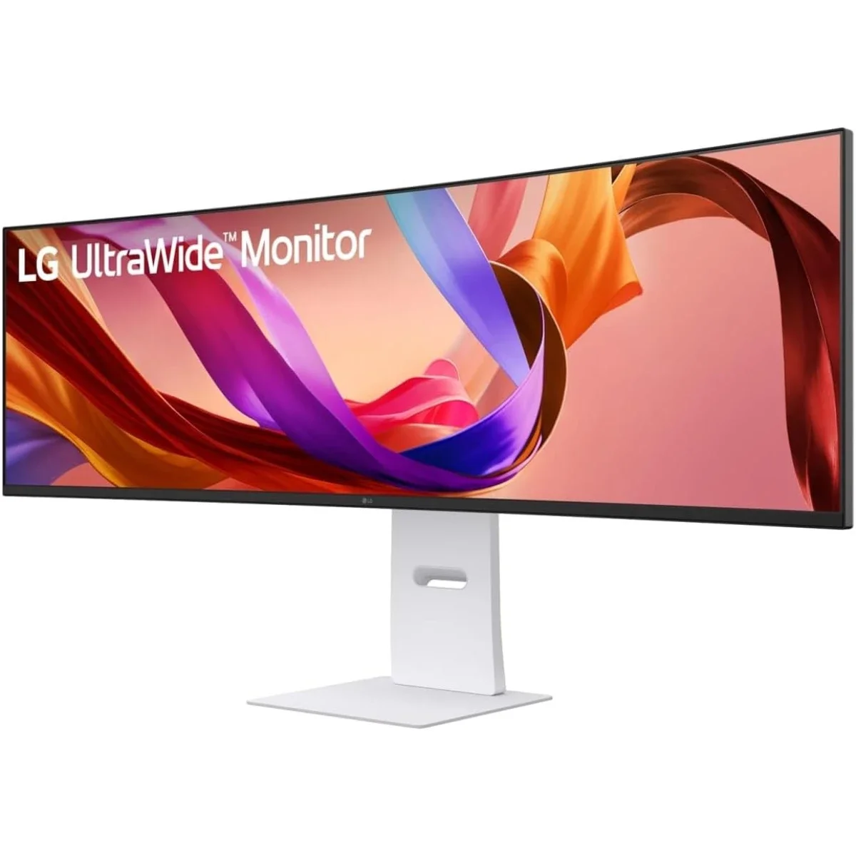 LG 49U950A-W 49-inch Nano IPS Curved Dual QHD Monitor, 144Hz, 1ms, HDR 400, White - Thumbnail 2