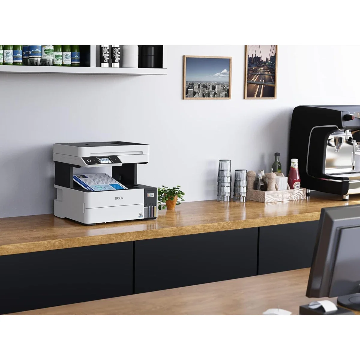 EPSON EcoTank L6490 Color All-in-One Wireless Inkjet Printer - Thumbnail 6