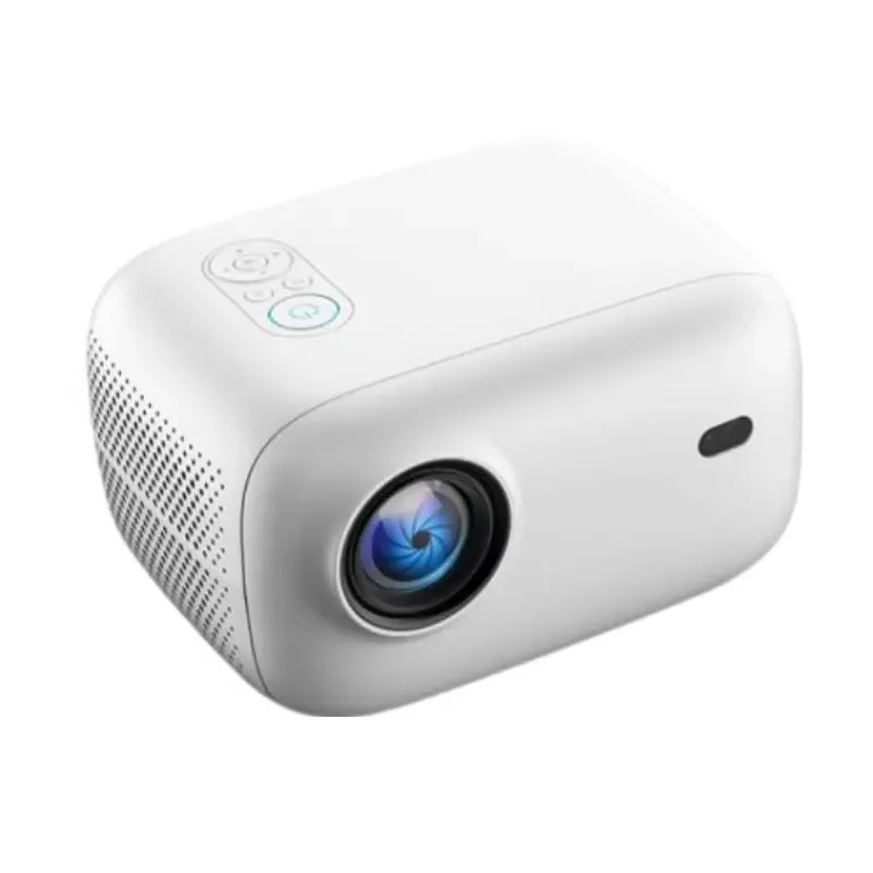 L009 L009AA LCD Projector, 1080p, 300 ANSI Lumens, Wi-Fi, Bluetooth, Cast, HDMI-In, Audio-Out, 8GB Storage, 1GB RAM, Android 13