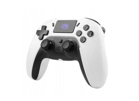 يد تحكم ألعاب Proove Skadi لاسلكية عبر بلوتوث لـ PlayStation 4 وPC وAndroid - أبيض - Image 5