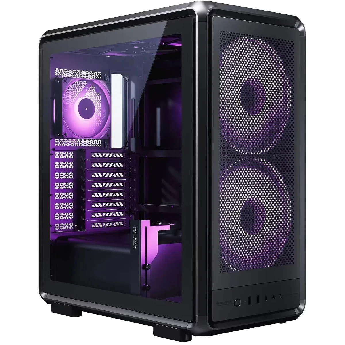 هيكل كمبيوتر Cooler Master MasterFrame 500 Mesh ATX متوسط حجم Mid-Tower اسود