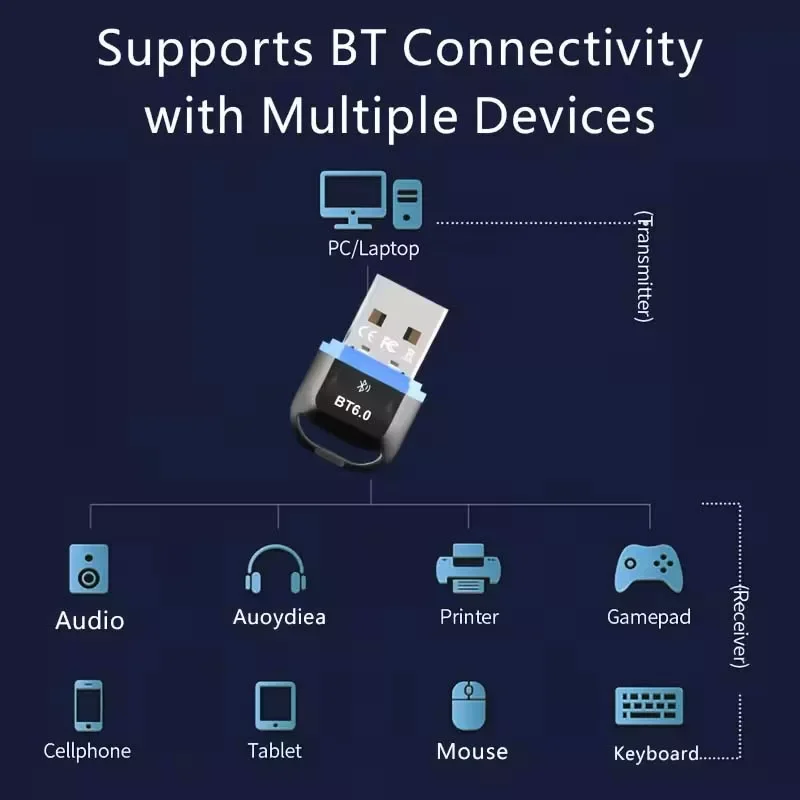محول بلوتوث USB V6.0 توصيل وتشغيل - Image 10
