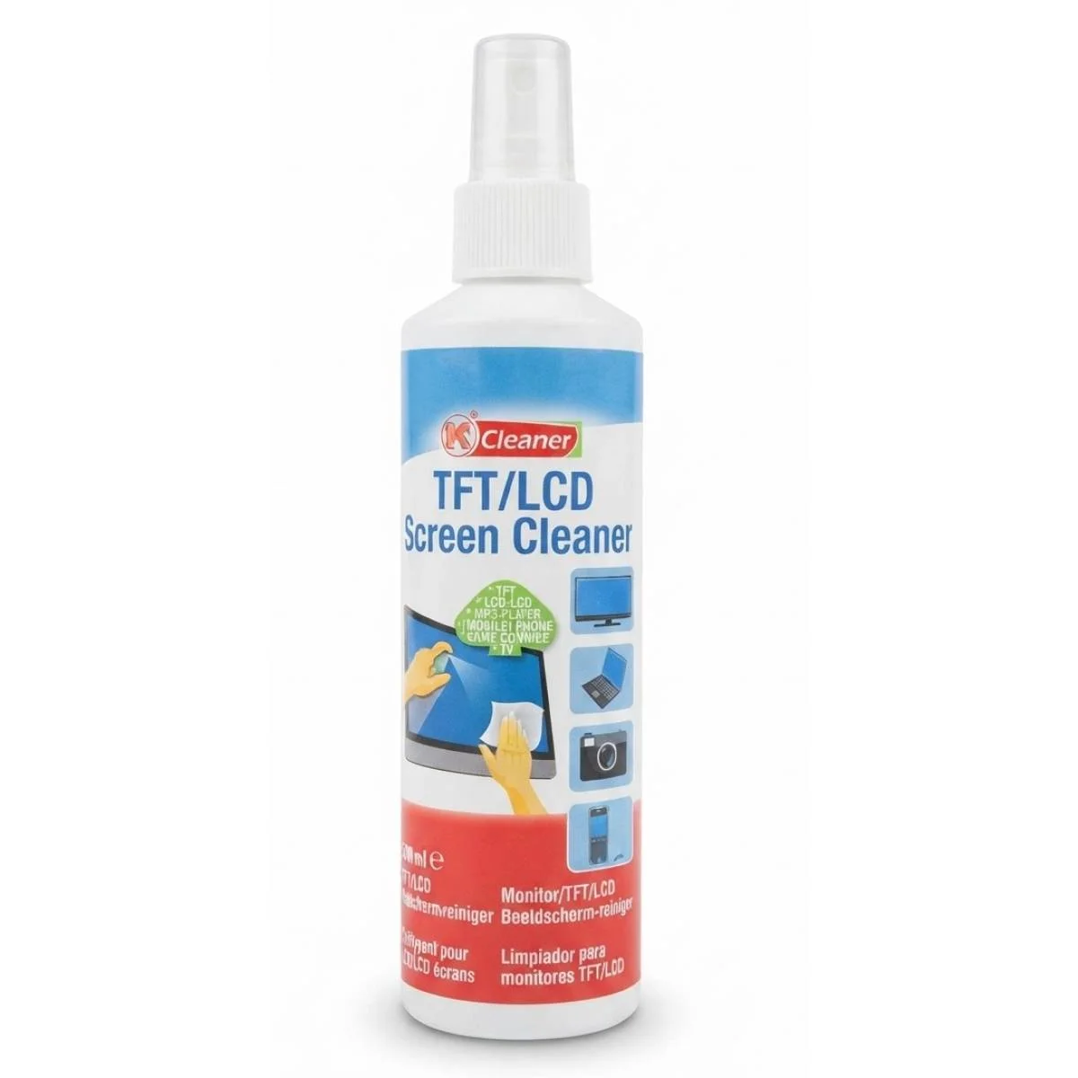 بخاخ تنظيف شاشات 00102 TFT LCD سعة 250ml مضاد للكهرباء الساكنة