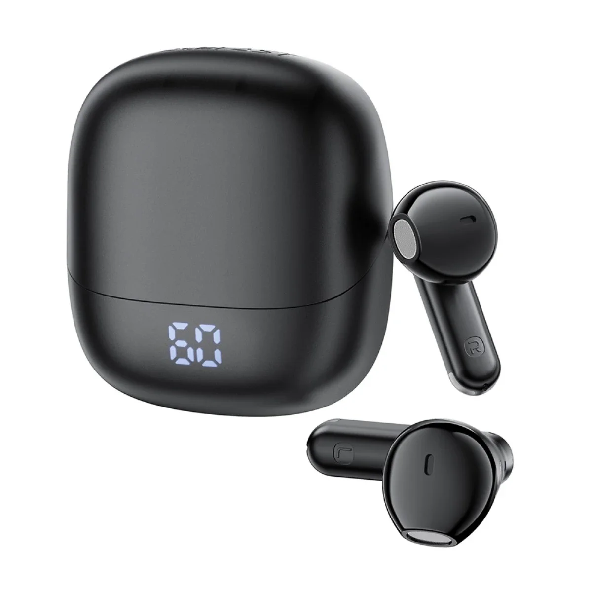 ACEFAST W2 TWS Bluetooth 5.4 ANC Earbuds with LED Charging Case - Black - Thumbnail 3
