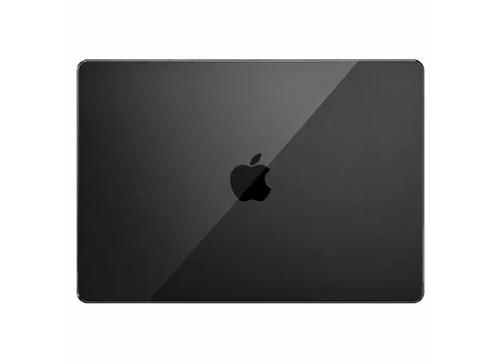 غطاء حماية لابتوب Coteci MB-086-TB بتصميم مطفي لجهاز MacBook Neo 13 إنش، أسود شفاف - Thumbnail 6