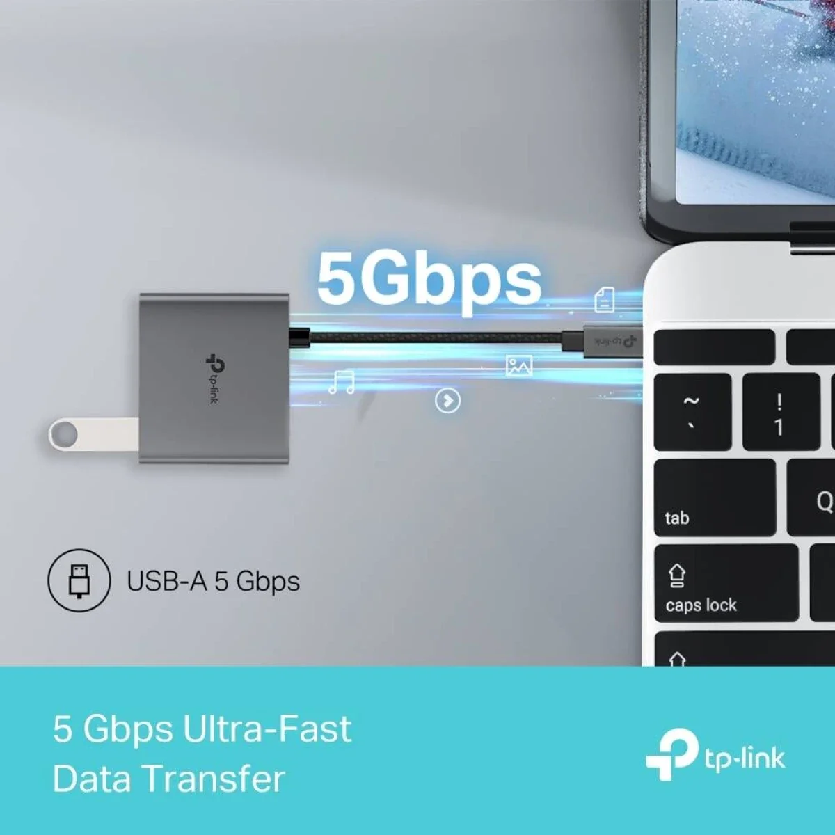 TP-LINK UH3020C USB Type-C 3-in-1 Hub with HDMI 4K@60Hz, USB 3.0 and 100W PD 3.0 - Image 8