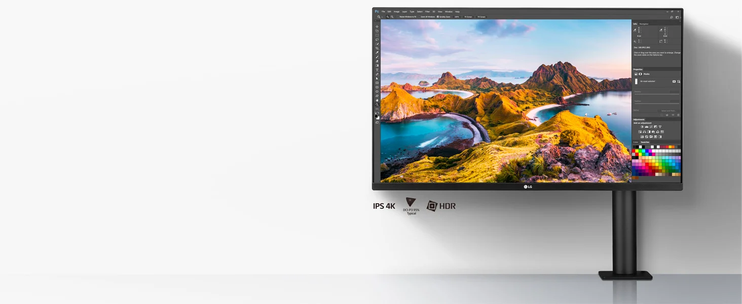 شاشة LG 32UN880-B الترا فاين إرجو 32 إنش بدقة 4K UHD ولوحة IPS مع HDR10 وUSB-C - أسود - Image 10