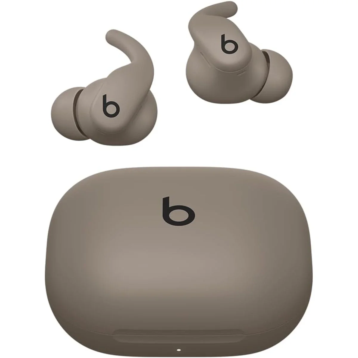 سماعات أذن رياضية Beats Powerbeats Fit لاسلكية عازلة للضوضاء، رمادي