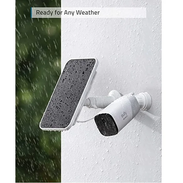 شاحن لوح شمسي Anker T8700011 لكاميرات EufyCam للاستخدام الخارجي IP64 مع كيبل 4 متر وبكرة - Image 5