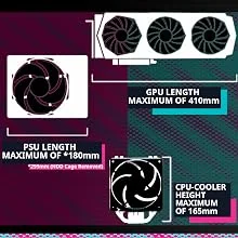 هيكل ألعاب Cooler Master MasterBox TD500 Mesh أبيض ميد تاور بإضاءة ARGB - Thumbnail 13
