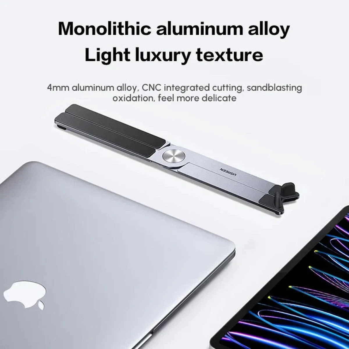 Ugreen 35844 X-Shaped Foldable Aluminum Laptop Stand - Image 2