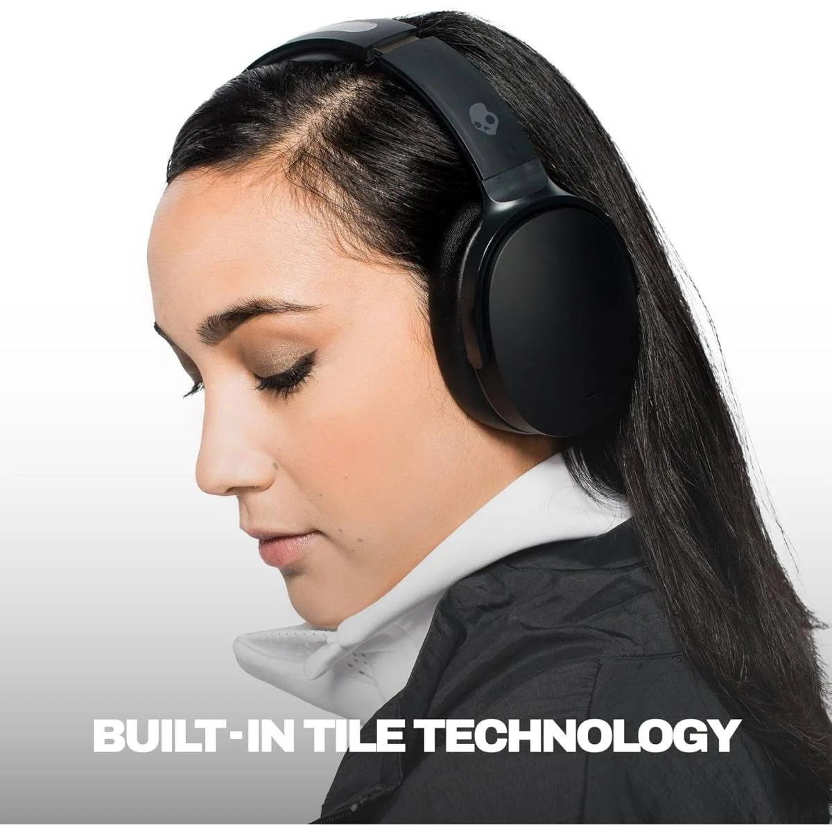 سماعات رأس Skullcandy Hesh ANC لاسلكية فوق الأذن بلوتوث، أسود حقيقي - Thumbnail 5