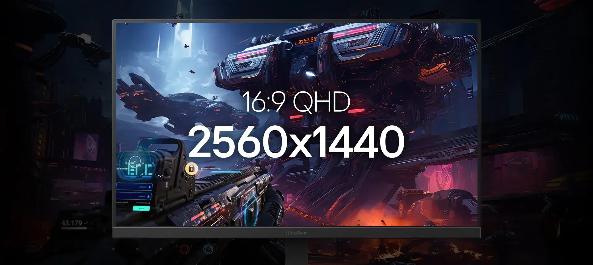 LG UltraGear 27G640A-B 27-inch QHD IPS 300Hz Gaming Monitor - Thumbnail 6