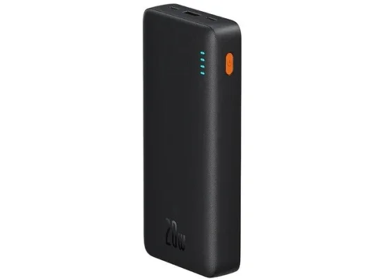 باور بانك Baseus Airpow بسعة 20000 مللي أمبير ساعة وقدرة 20 واط - أسود كلستر - Image 4