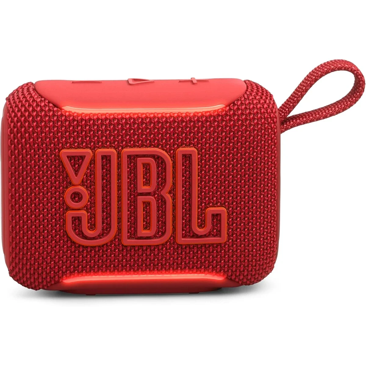 سماعة JBL Go 5 فائقة الحمل ومقاومة للماء والسقوط مع إضاءة محيطية جانبية - أحمر - Image 5