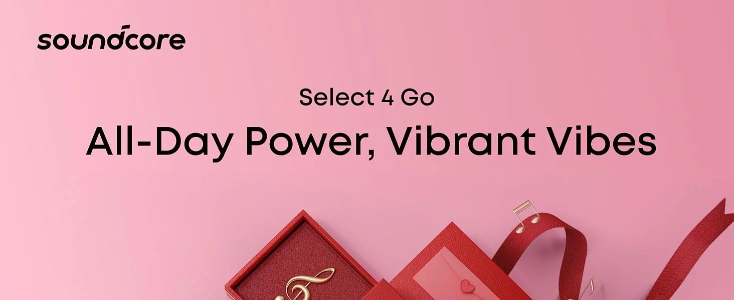 سماعة بلوتوث Anker Soundcore Select 4 Go بقدرة 5 واط أسود وذهبي - Image 10