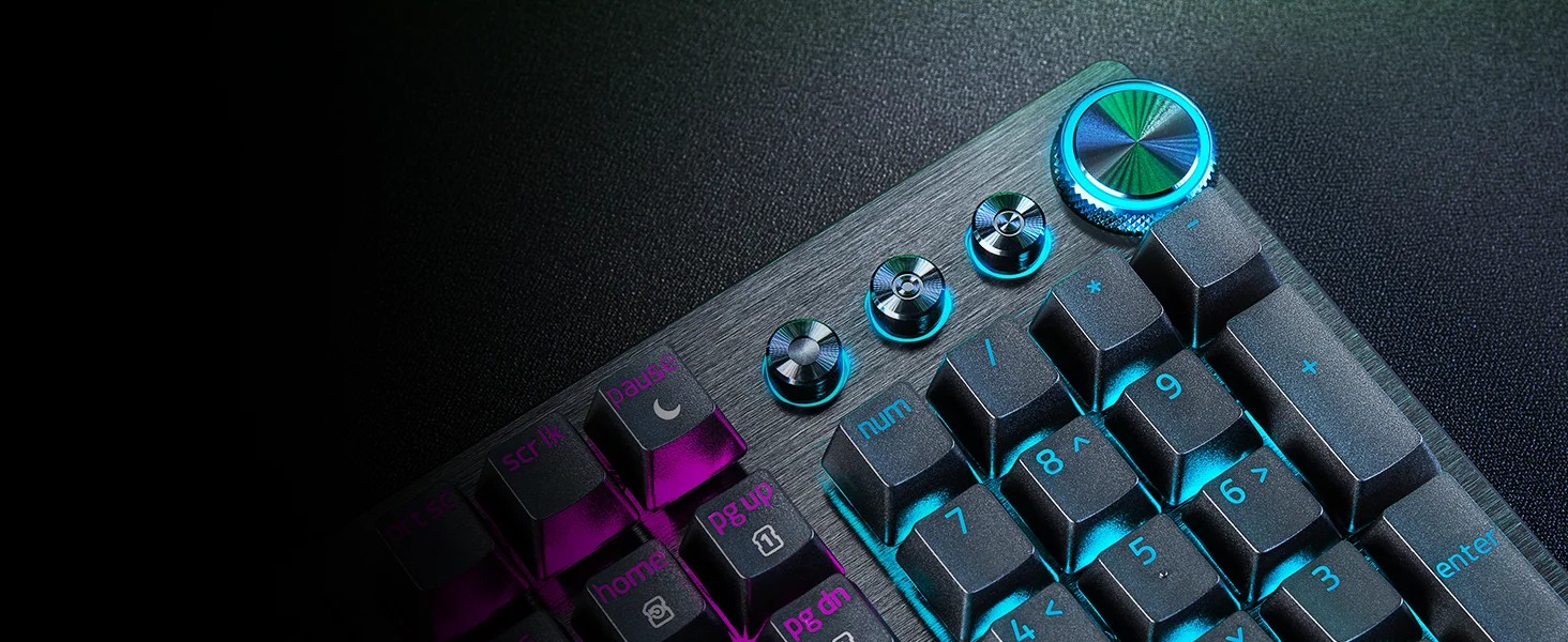 Razer Huntsman V3 Pro 8KHz Esports Gaming Keyboard with Gen-2 Analog Optical Switches - Black - Thumbnail 26