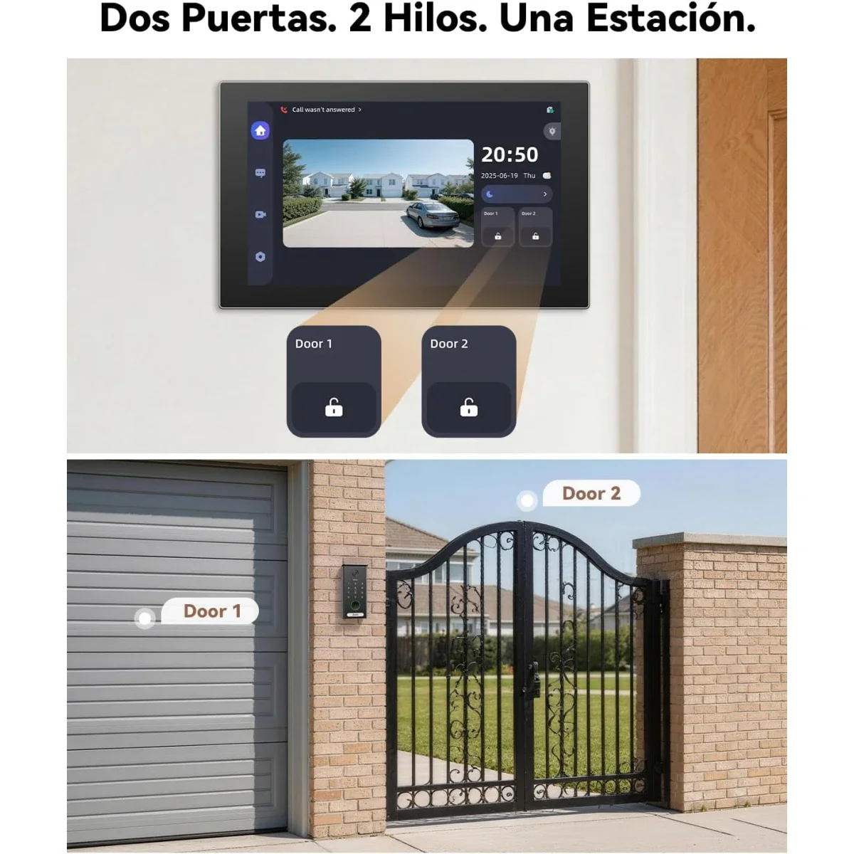 IMOU VDP7 PoE 5MP Video Doorphone Kit with 7-Inch Touch Screen - Image 9