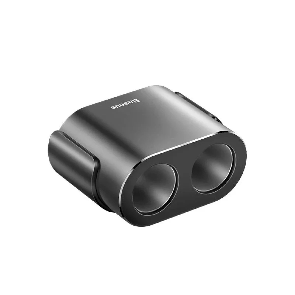 Baseus High Efficiency 80W Car Cigarette Lighter Splitter with Dual USB 3.1A - Black - Image 3